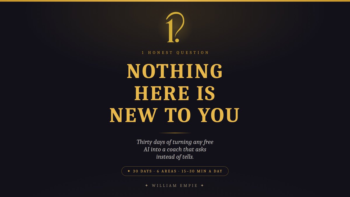 Nothing Here Is New to You